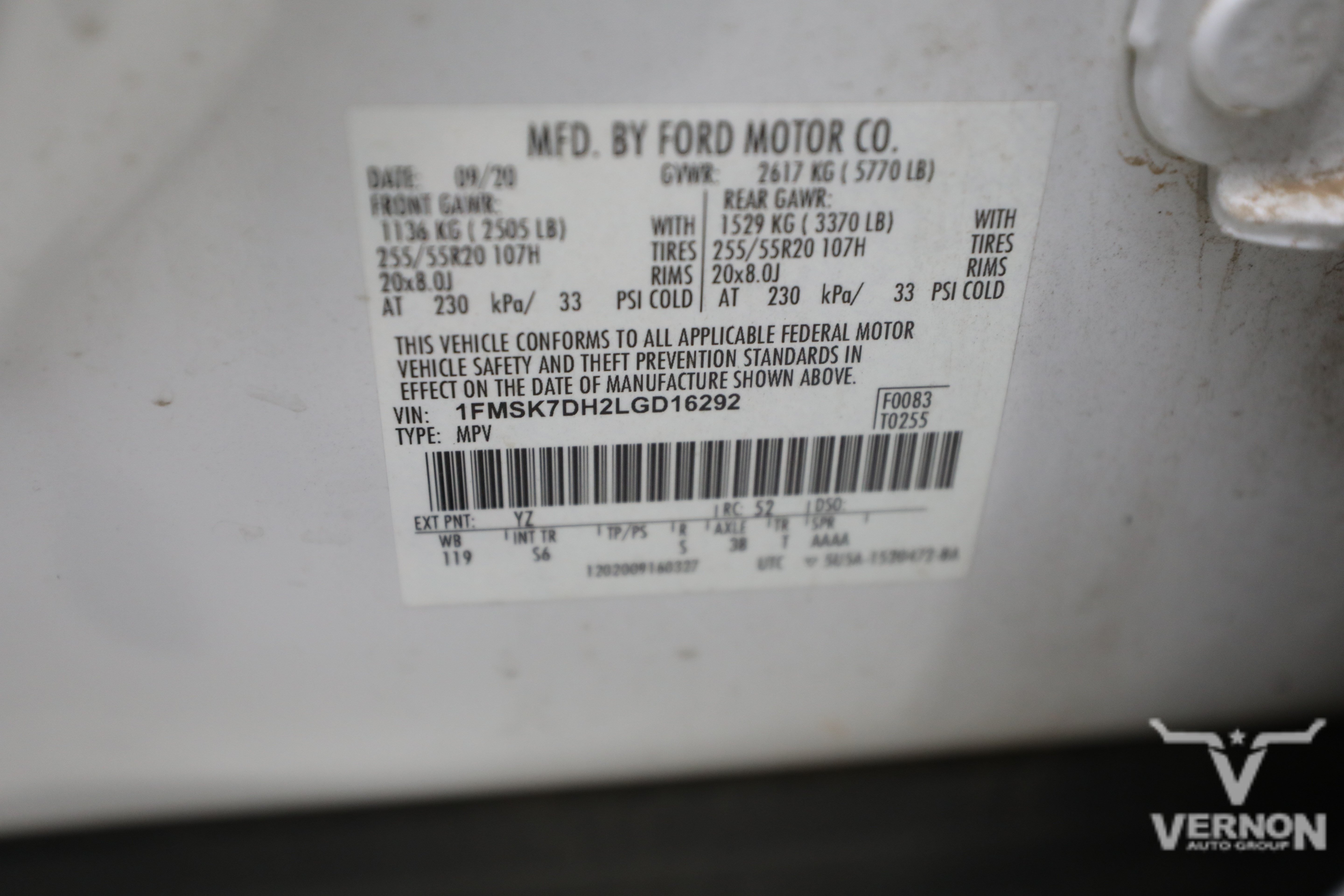 Certified 2020 Ford Explorer XLT w/ Equipment Group 202A RWD image 13