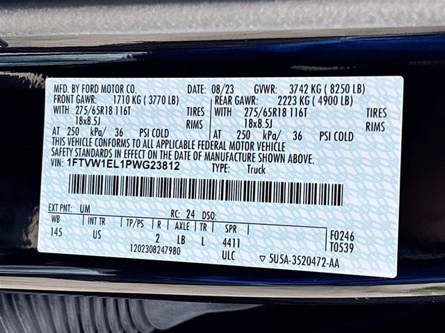 Certified 2023 Ford F150 Lightning XLT AWD/4WD image 34