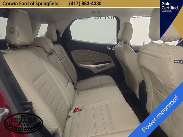 Certified 2021 Ford EcoSport Titanium w/ Interior Protection Package FWD image 13
