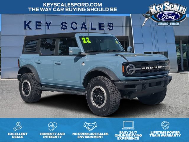 Certified 2022 Ford Bronco Outer Banks w/ Sasquatch Package