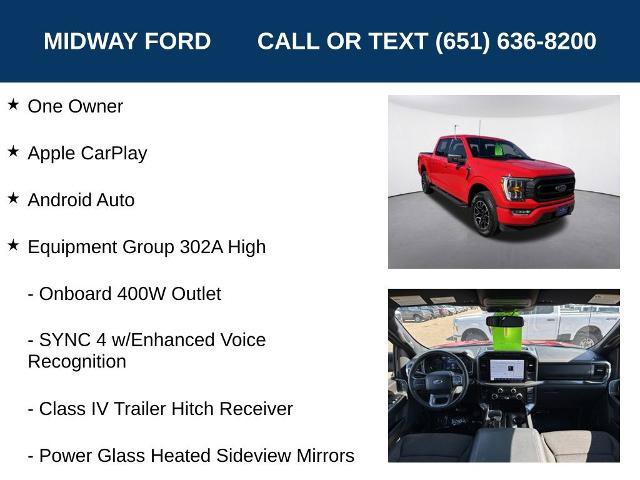 Certified 2023 Ford F150 XLT w/ Equipment Group 302A High AWD/4WD image 7