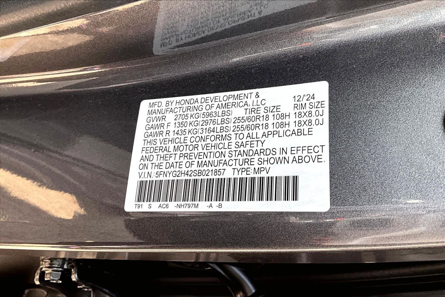 Used 2025 Honda Pilot EX-L image 34