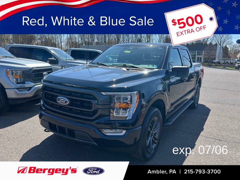 Certified 2023 Ford F150 XLT w/ Equipment Group 302A High