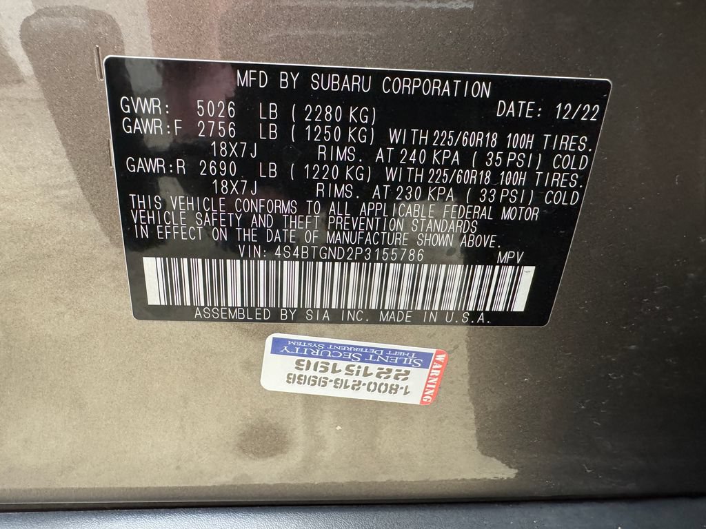 Used 2023 Subaru Outback Limited XT AWD/4WD image 30