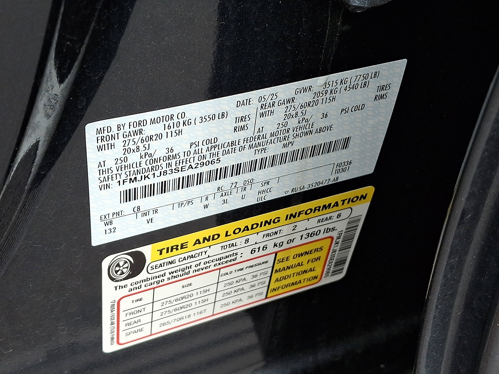 Certified 2025 Ford Expedition Max Active AWD/4WD image 30