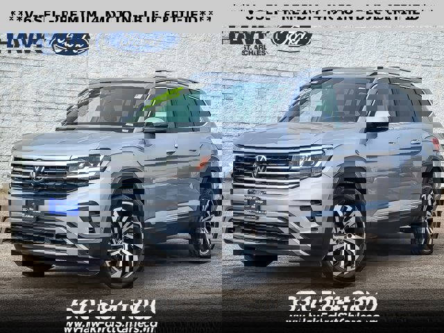 Used 2021 Volkswagen Atlas SEL Premium w/ MDO Package (Bench Seat)