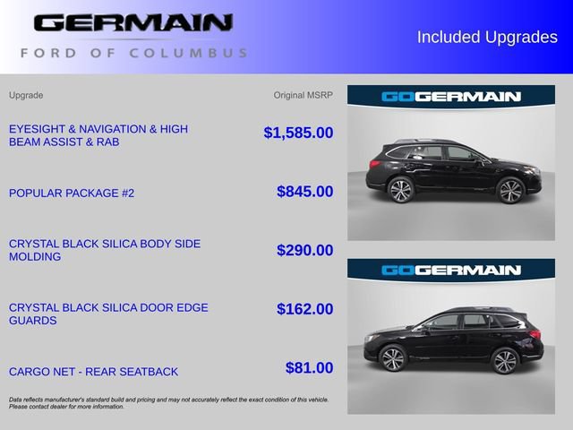 Used 2018 Subaru Outback 3.6R Limited AWD/4WD image 38