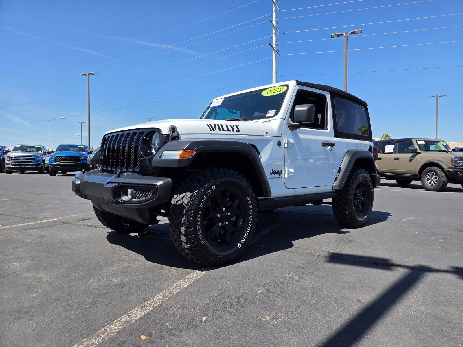 Used 2023 Jeep Wrangler Sport AWD/4WD image 2