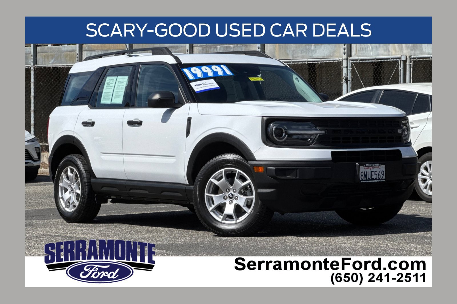 Certified 2021 Ford Bronco Sport