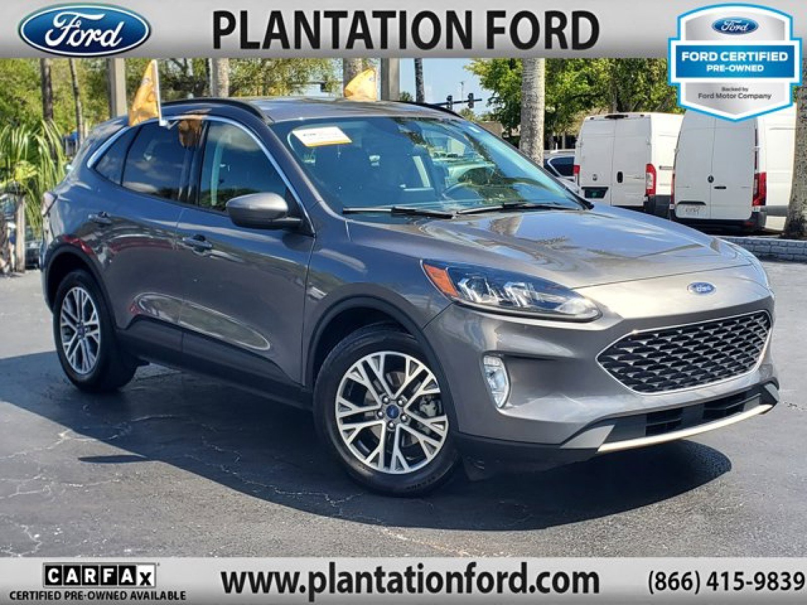 Certified 2022 Ford Escape SEL