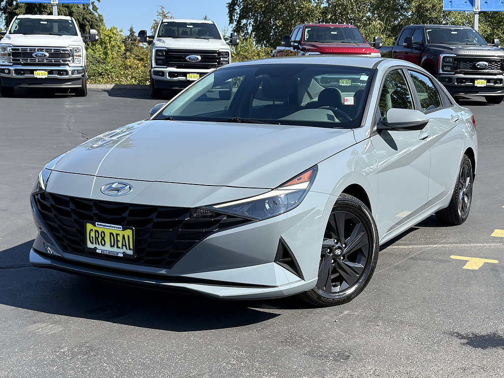 Used 2023 Hyundai Elantra Blue w/ Preferred Accessory Package FWD image 1