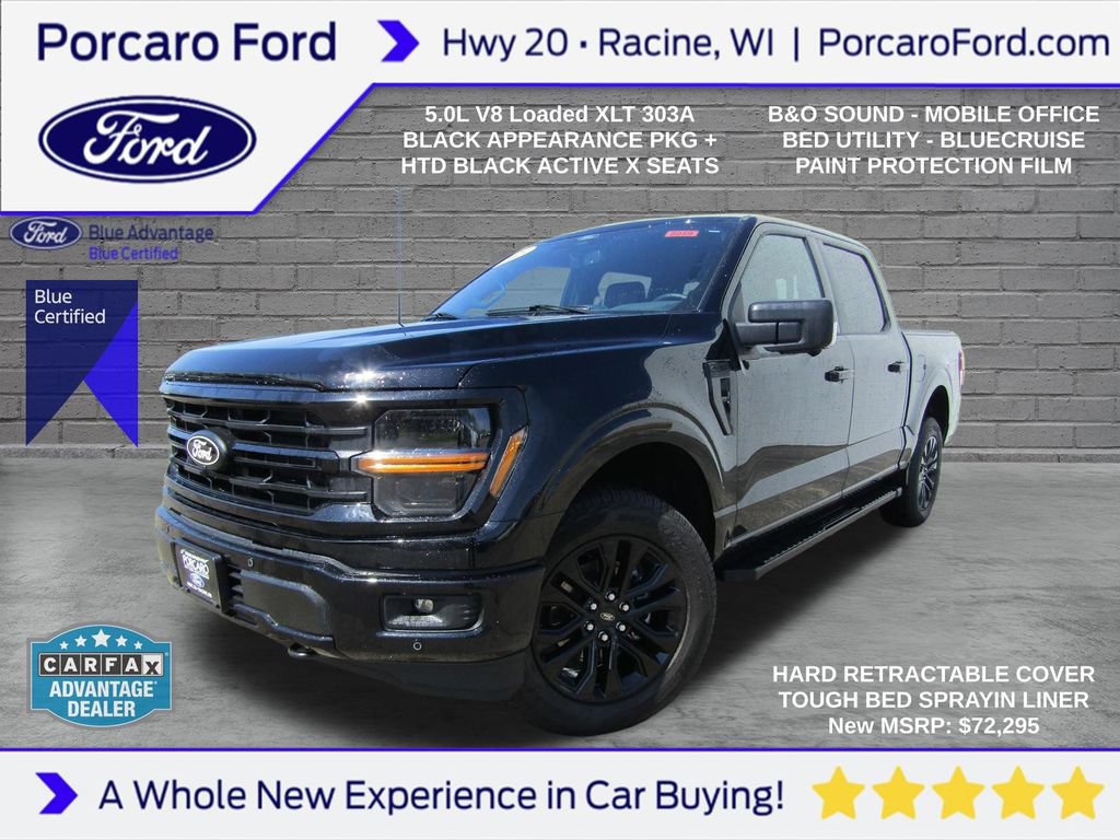 Certified 2025 Ford F150 XLT w/ Equipment Group 303A High AWD/4WD image 1