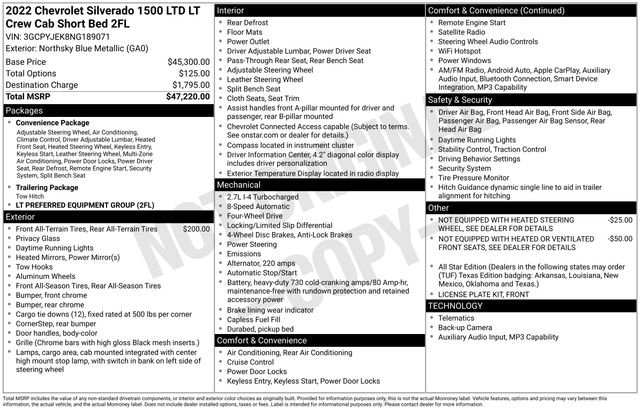 Used 2022 Chevrolet Silverado 1500 LT AWD/4WD image 4