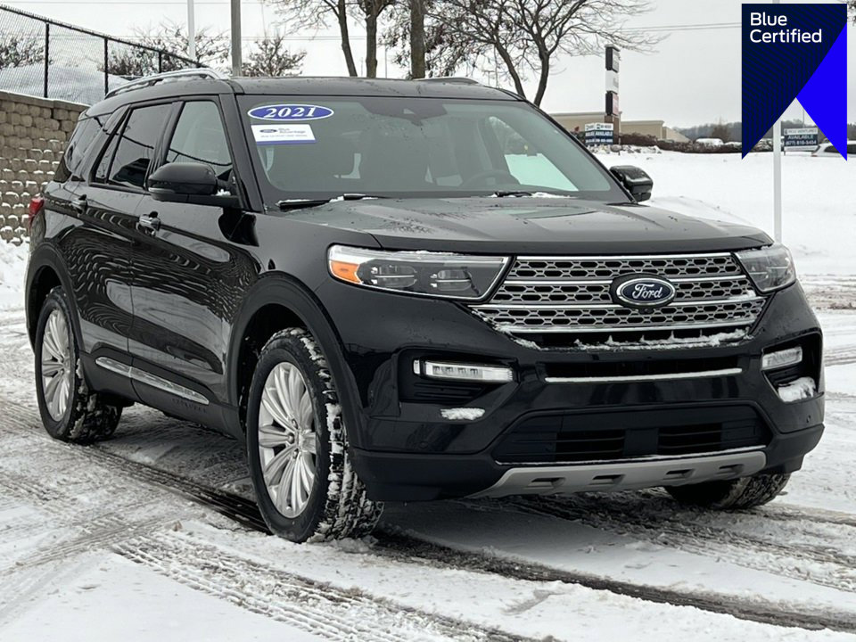 Certified 2021 Ford Explorer Limited w/ Hybrid Equipment Group 310A