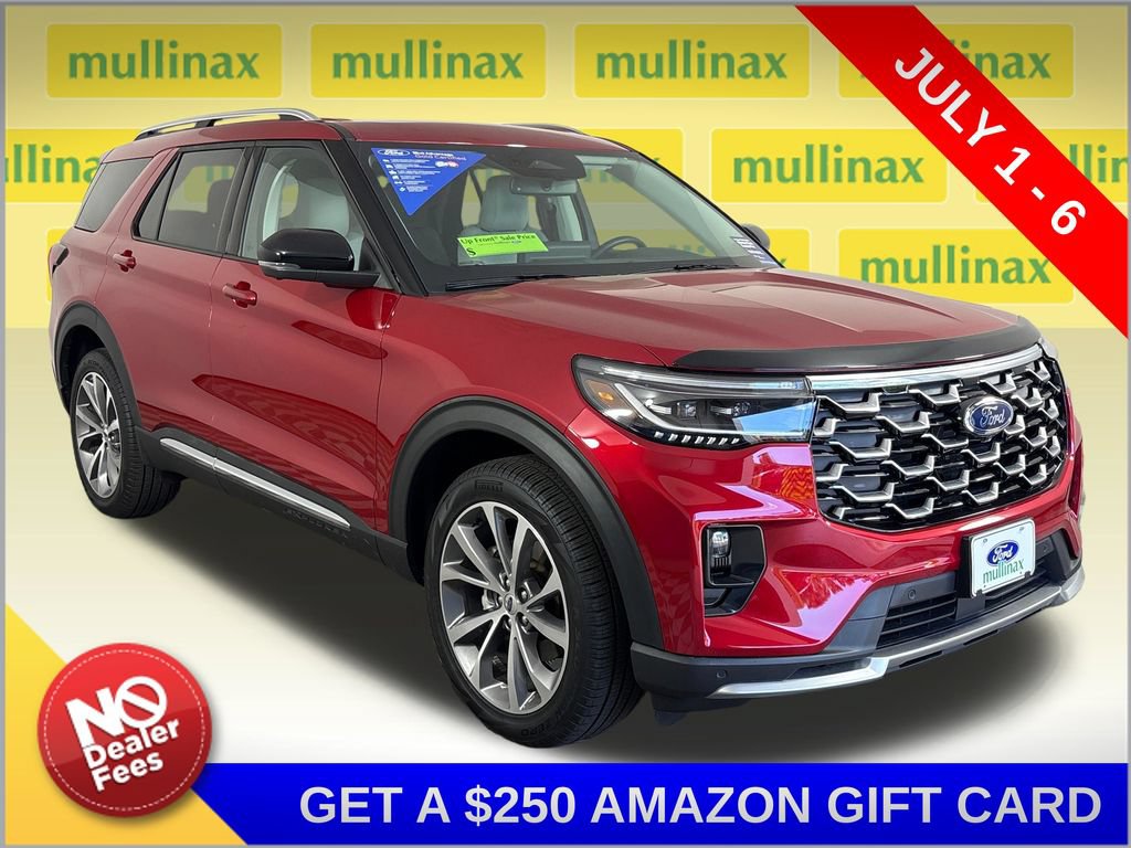 Certified 2025 Ford Explorer Platinum w/ Ultimate Package