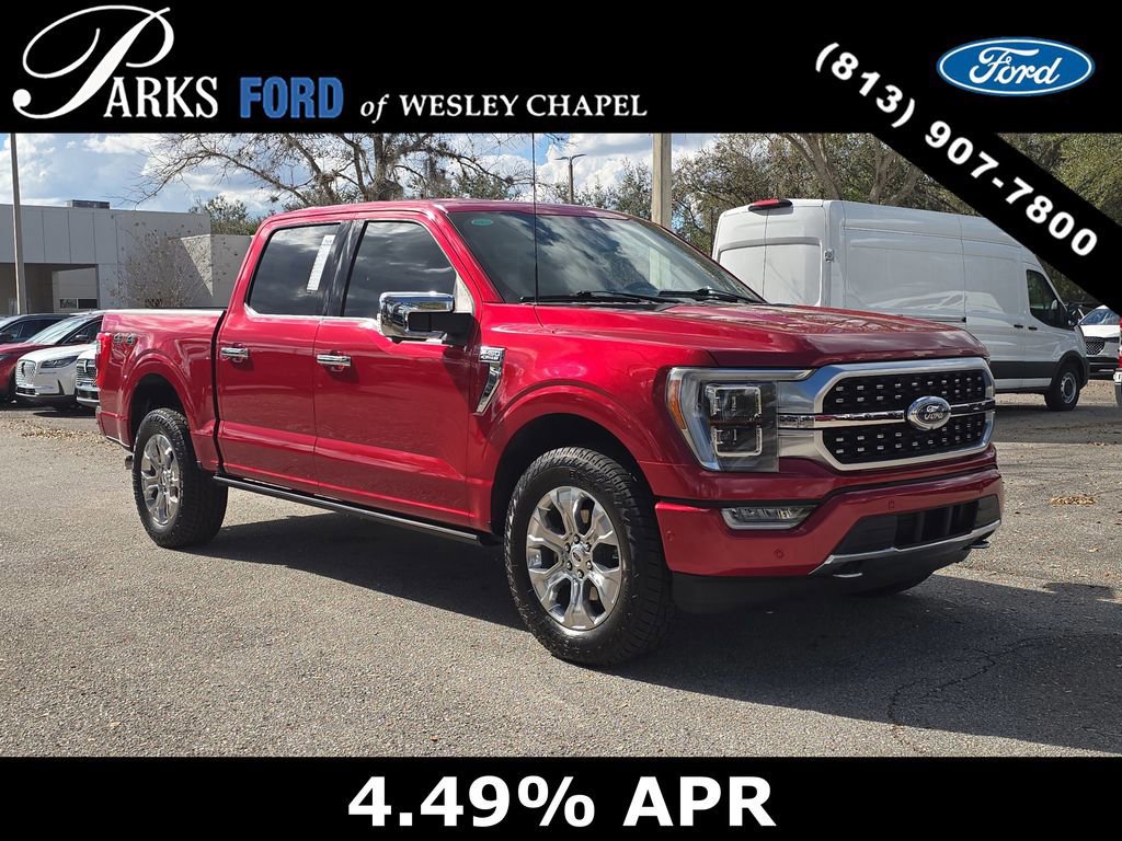 Certified 2023 Ford F150 Platinum w/ Trailer Tow Package image 1