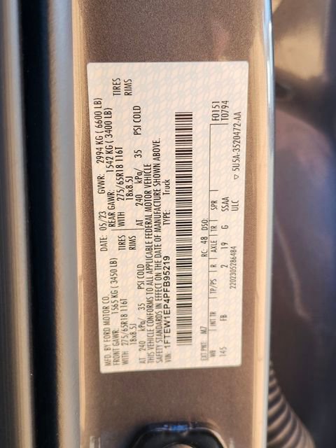 Certified 2023 Ford F150 XLT w/ Equipment Group 302A High image 32