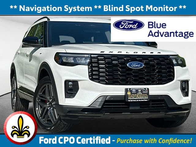 Certified 2025 Ford Explorer ST-Line w/ ST-Line Street Pack AWD/4WD image 1