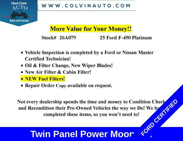 Certified 2025 Ford F450 Platinum AWD/4WD image 11