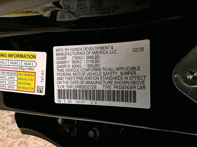 Used 2025 Honda Civic Sport image 32