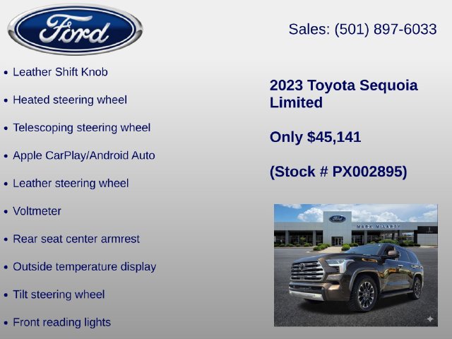 Used 2023 Toyota Sequoia Limited AWD/4WD image 36