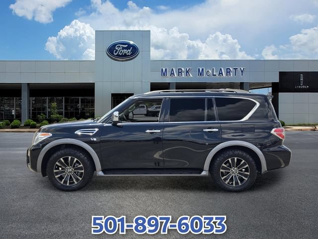 Used 2018 Nissan Armada Platinum w/ Captain Seat Package RWD video 2