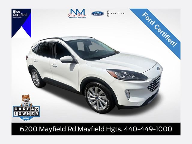 Certified 2022 Ford Escape Titanium w/ Titanium Elite Package