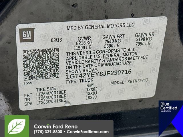 Used 2018 GMC Sierra 3500 Denali w/ Duramax Plus Package image 37