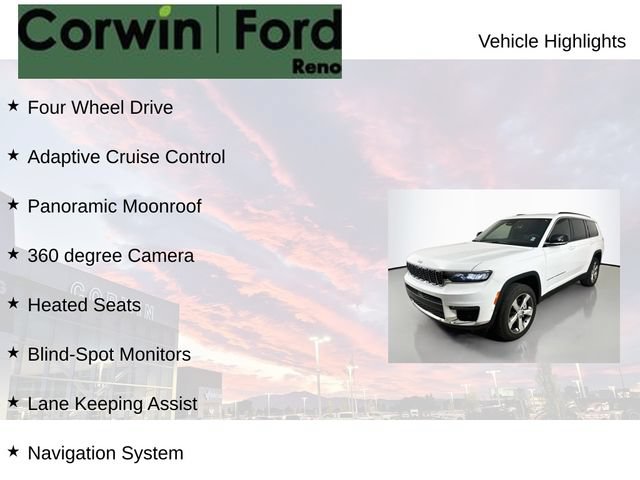Used 2025 Jeep Grand Cherokee L Limited w/ Luxury Tech Group II AWD/4WD image 8