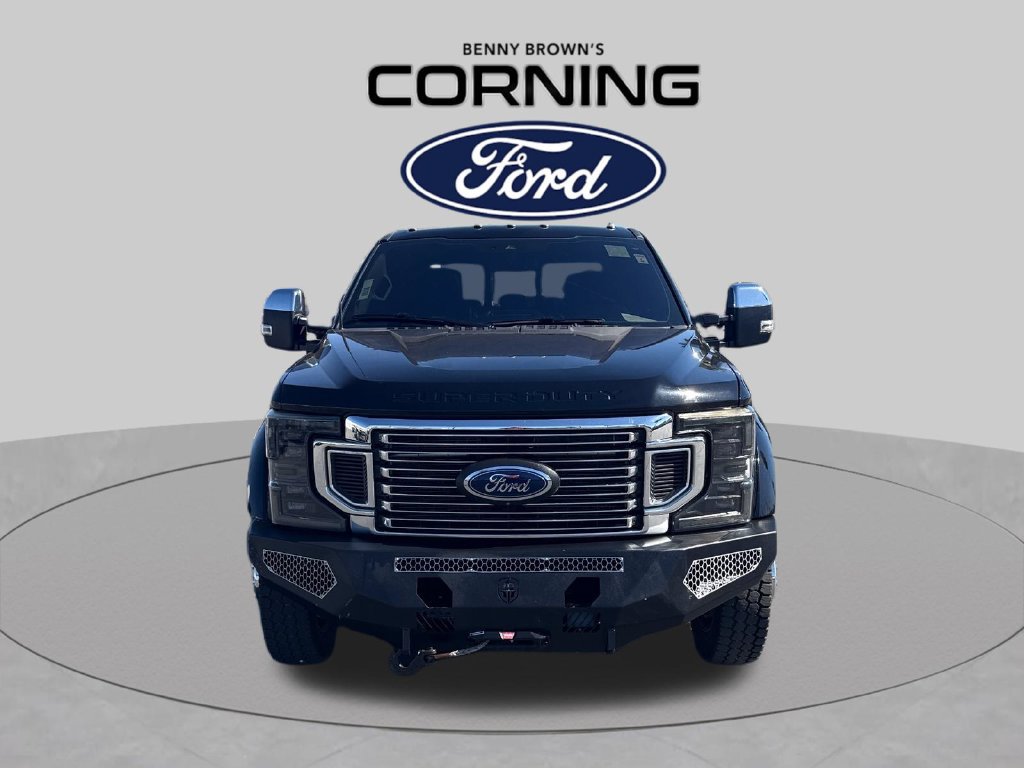 Certified 2022 Ford F450 Platinum w/ Camper Package AWD/4WD image 8