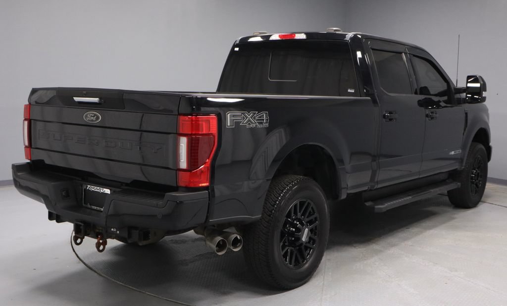 Certified 2022 Ford F350 Lariat w/ Black Appearance Package AWD/4WD image 12
