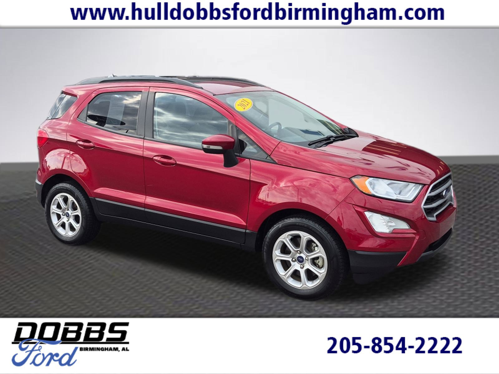 Certified 2021 Ford EcoSport SE w/ SE Convenience Package
