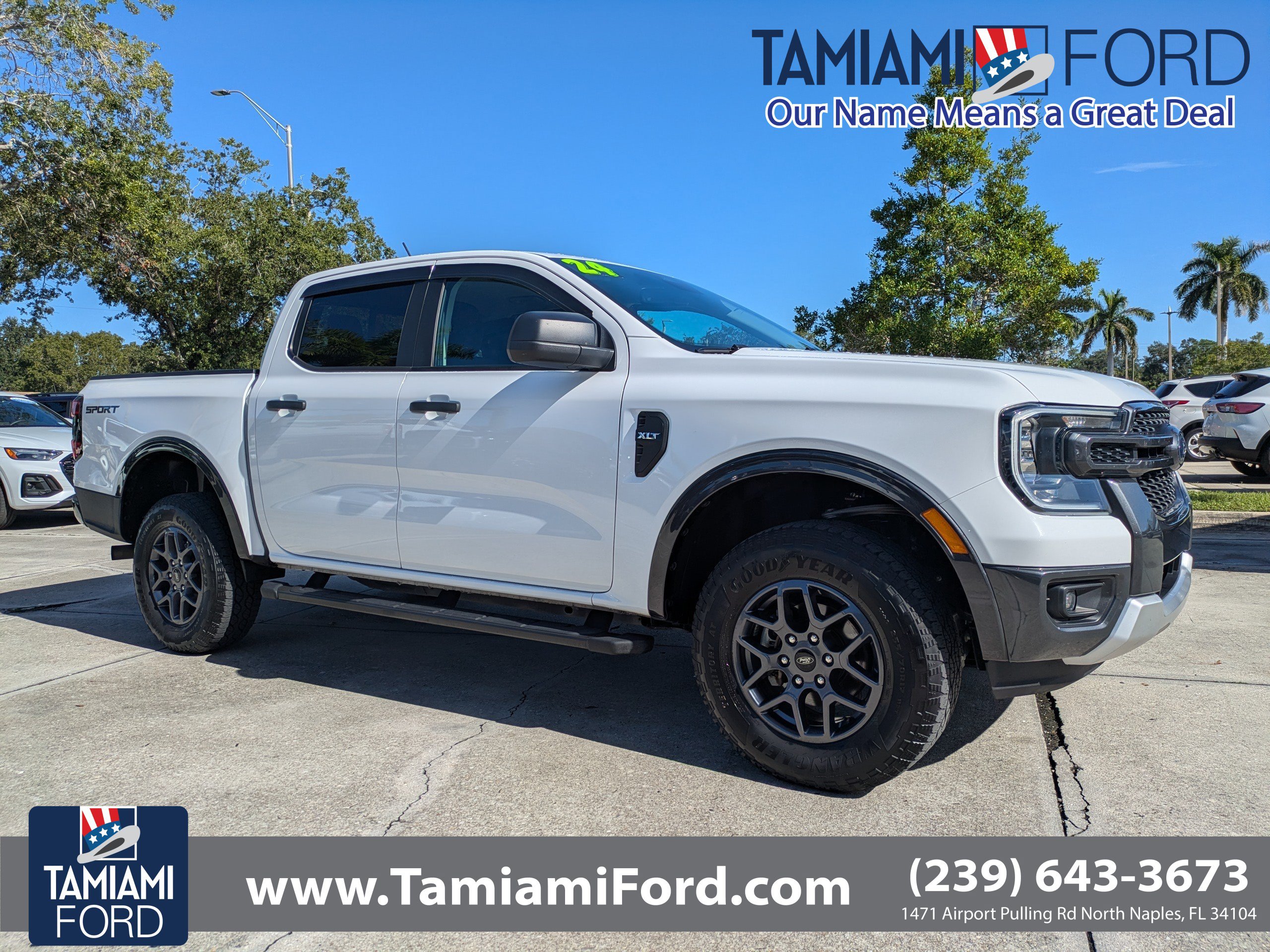 Certified 2024 Ford Ranger XLT w/ Equipment Group 301A High RWD image 1