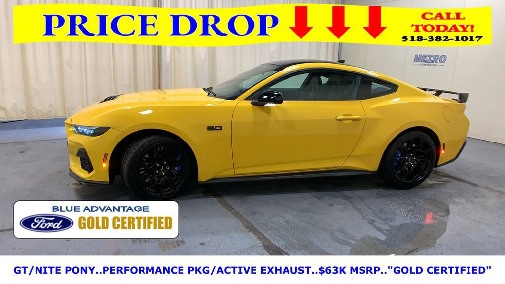 Certified 2024 Ford Mustang GT Premium w/ GT Performance Package image 3