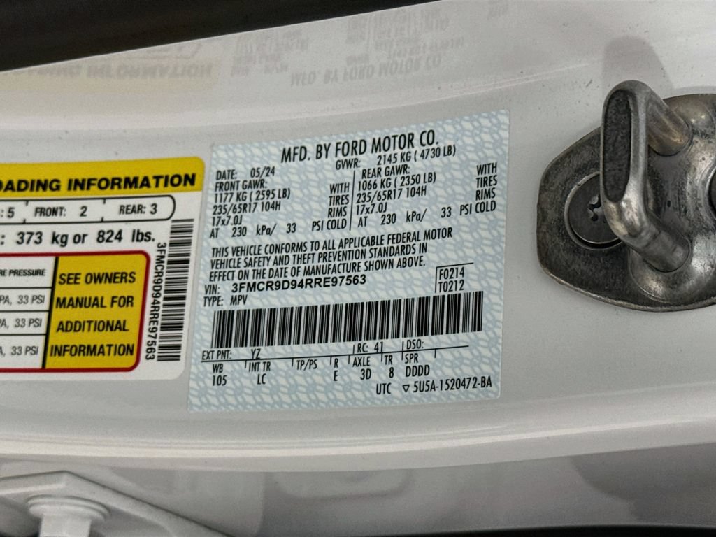 Certified 2024 Ford Bronco Sport Badlands AWD/4WD image 31
