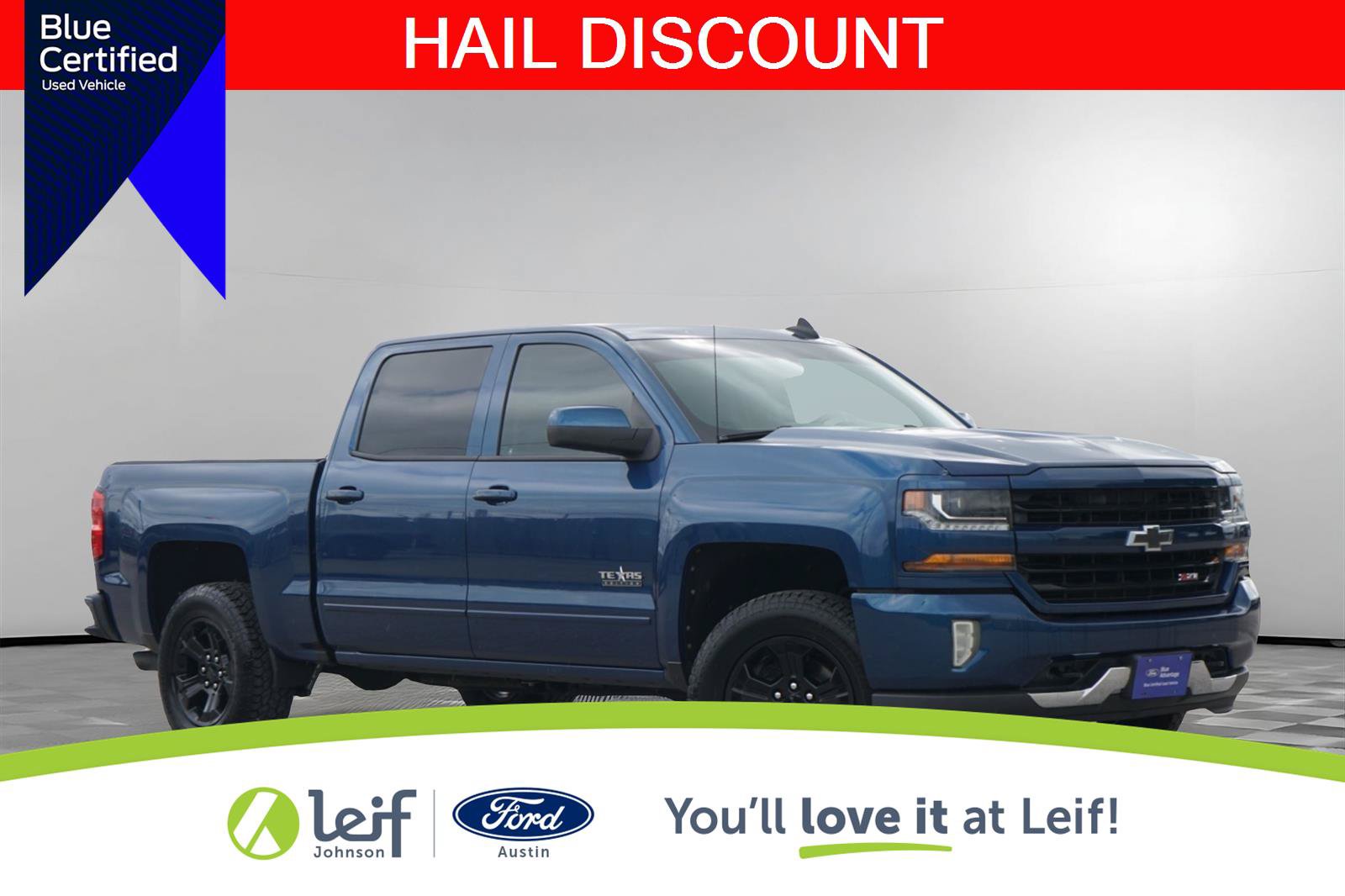 Used 2017 Chevrolet Silverado 1500 LT w/ Texas Edition