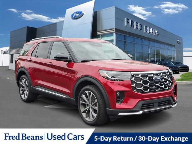 Certified 2025 Ford Explorer Platinum w/ Ultimate Package