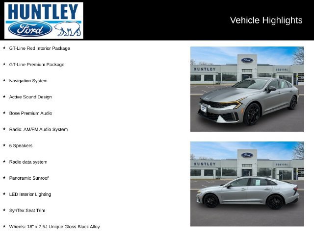 Used 2026 Kia K5 GT-Line w/ GT-Line Premium Package AWD/4WD image 2
