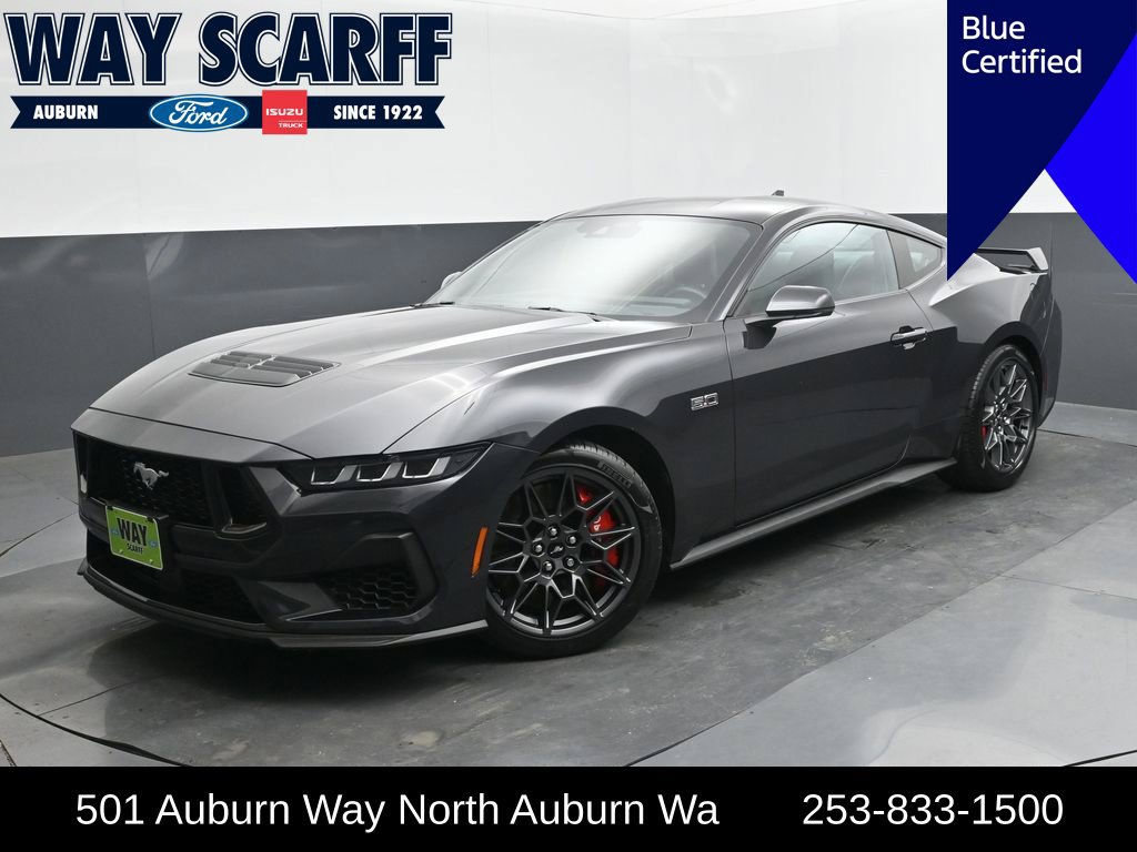 Certified 2024 Ford Mustang GT Premium w/ GT Performance Package RWD image 1