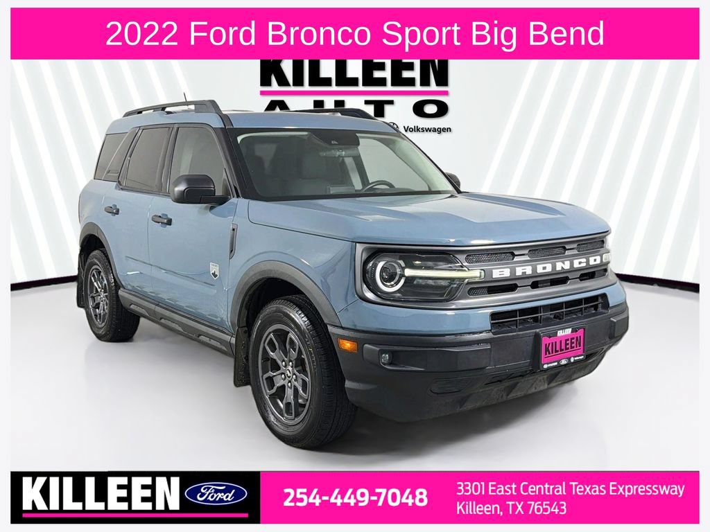Certified 2022 Ford Bronco Sport Big Bend w/ Convenience Package