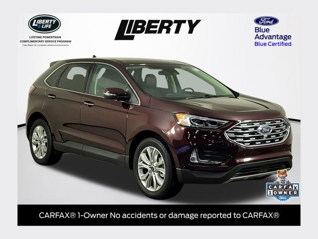 Certified 2024 Ford Edge Titanium w/ Equipment Group 301A image 1