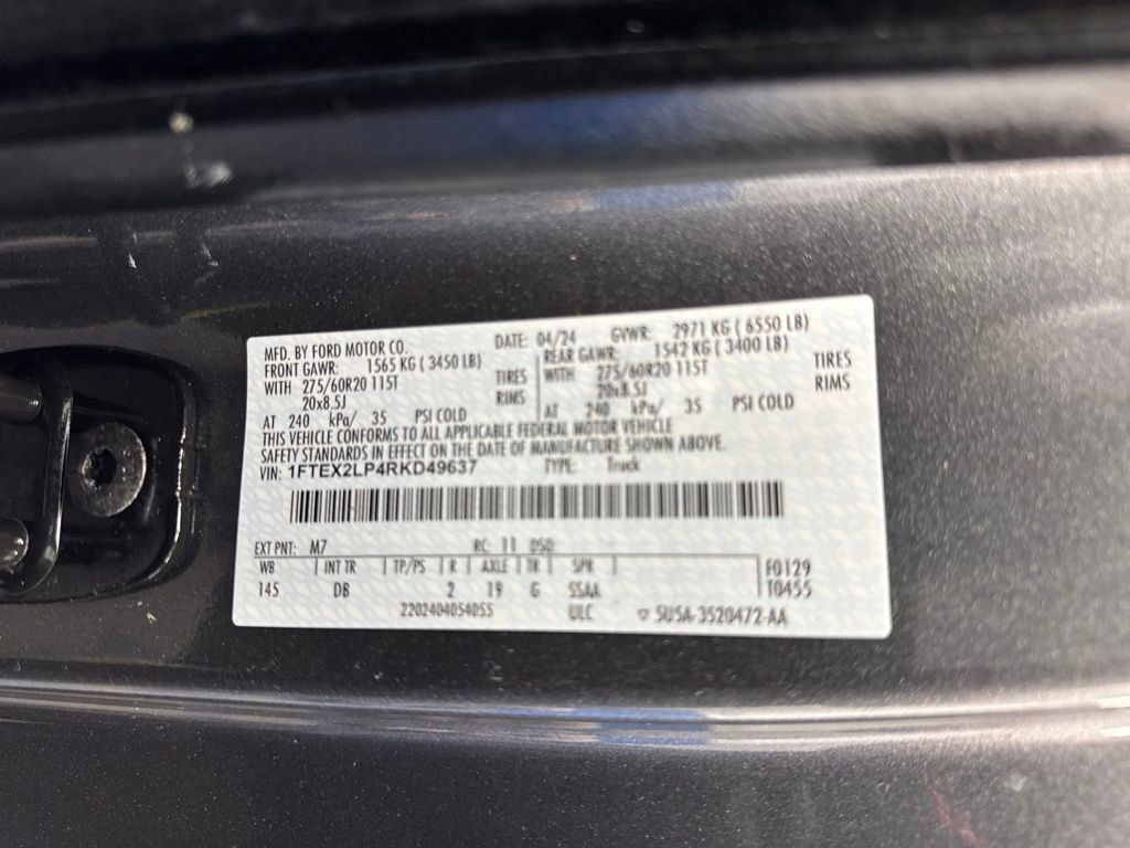 Certified 2024 Ford F150 STX AWD/4WD image 29