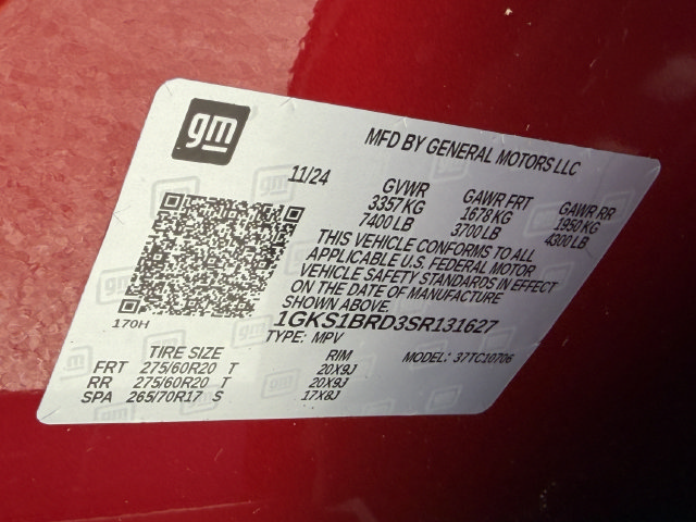 Used 2025 GMC Yukon Elevation w/ LPO, Floor Liner Package RWD image 51