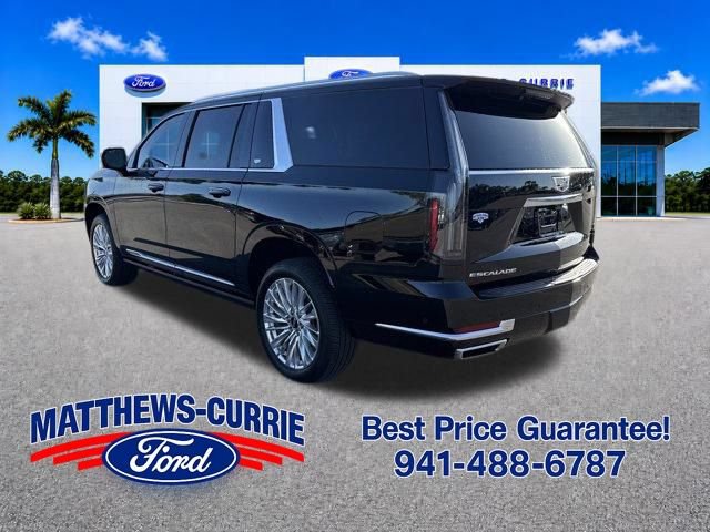 Used 2025 Cadillac Escalade ESV Premium Luxury w/ LPO, Floor Liner Package RWD image 6