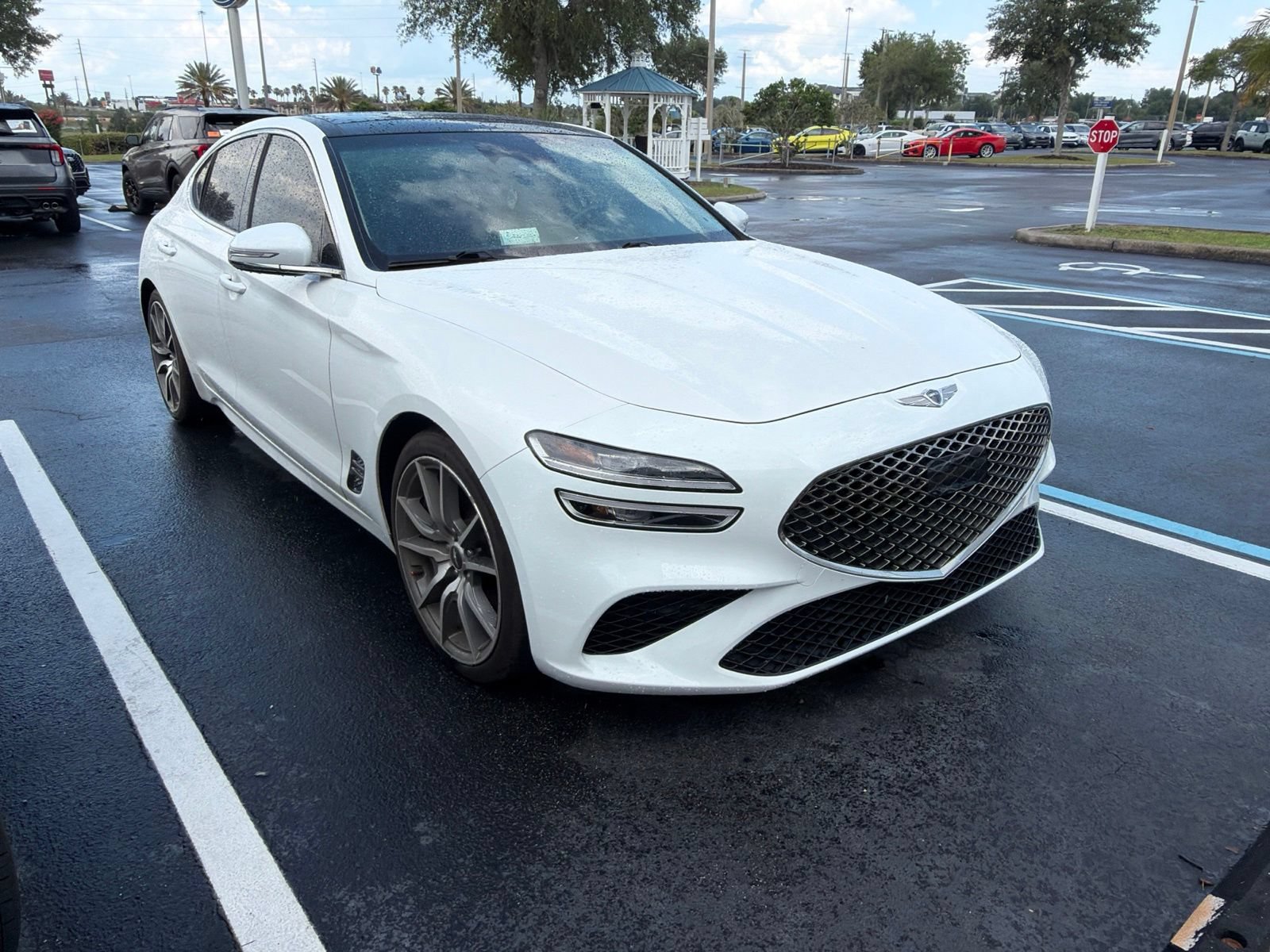 Used 2022 Genesis G70 2.0T w/ Prestige Package RWD image 1