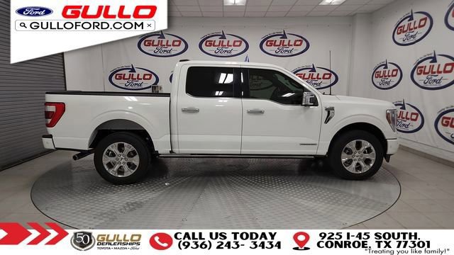 Certified 2022 Ford F150 Platinum w/ Equipment Group 701A High image 3