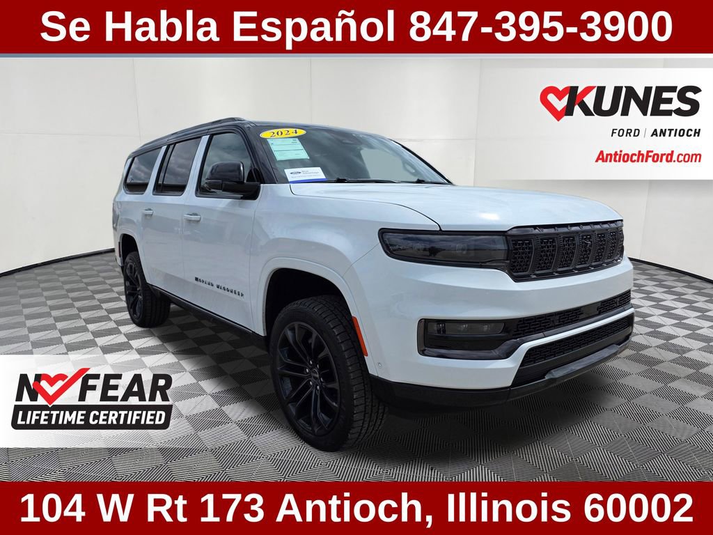 Used 2024 Jeep Grand Wagoneer L Series II w/ Quick Order Packagew 28T