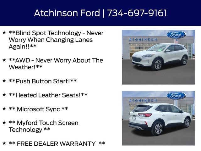 Certified 2022 Ford Escape SEL AWD/4WD image 9
