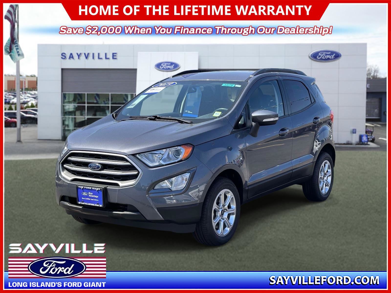 Certified 2019 Ford EcoSport SE
