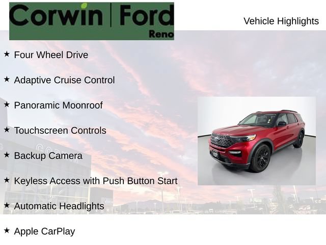 Certified 2022 Ford Explorer XLT w/ Equipment Group 202A AWD/4WD image 7
